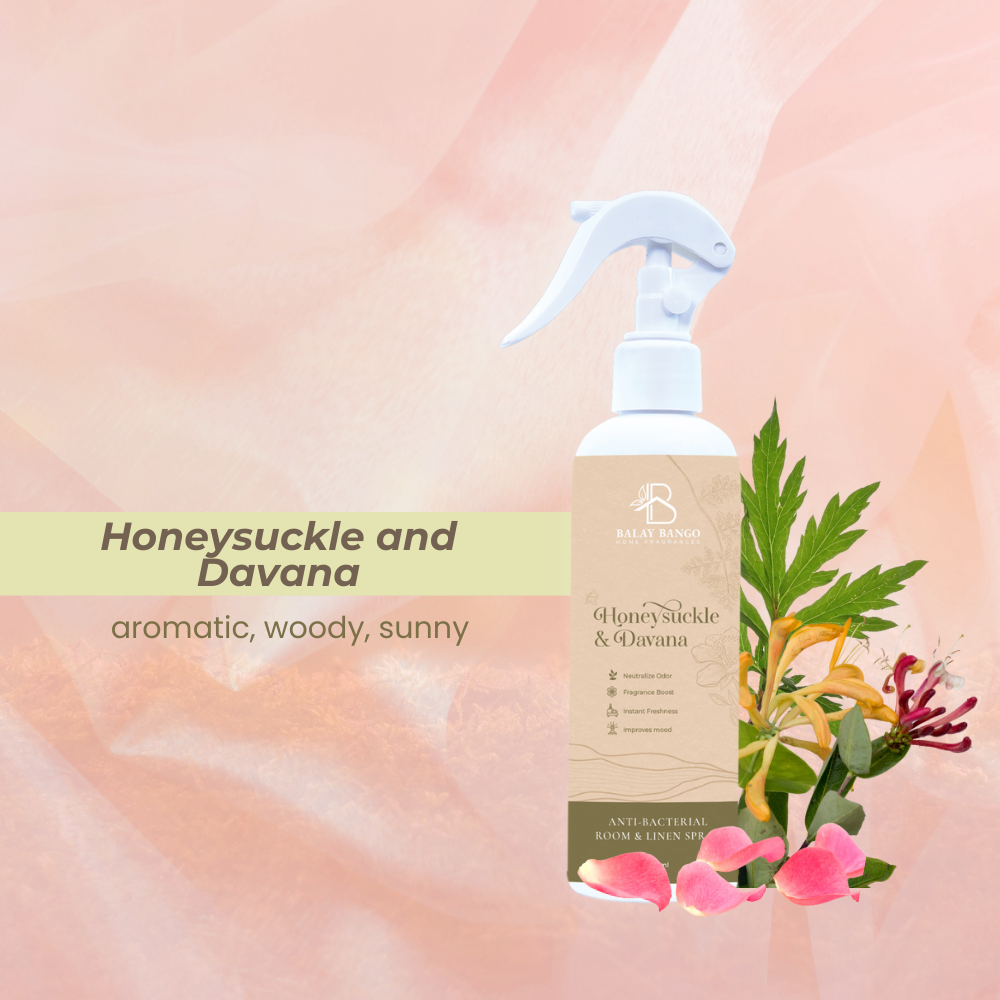 Room & Linen Spray - Honeysuckle & Davana