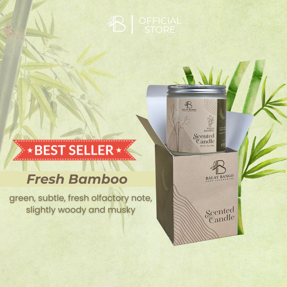 Scented Soy Candle with Free Gift Box