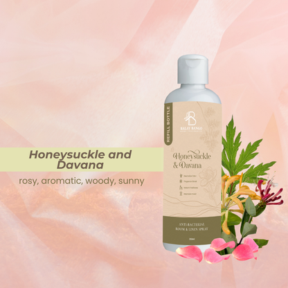 Room & Linen Spray - Honeysuckle & Davana
