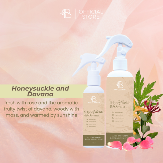 Room & Linen Spray - Honeysuckle & Davana