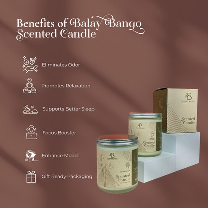 Premium Scented Soy Candle with Free Gift Box