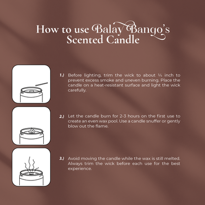 Premium Scented Soy Candle with Free Gift Box