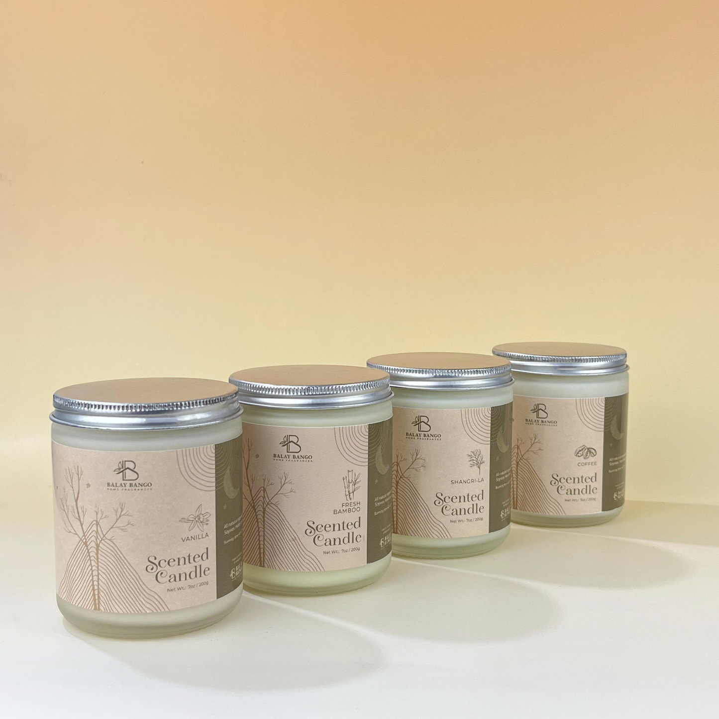 Premium Scented Soy Candle with Free Gift Box
